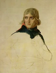 Portrait inachevé du général Bonaparte (1769-1821), v. 1797-98